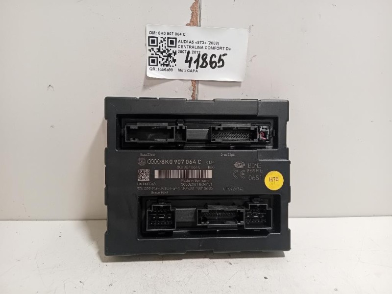 Centralina Comfort 8K0 907 064 C Audi A5 8T3 2008