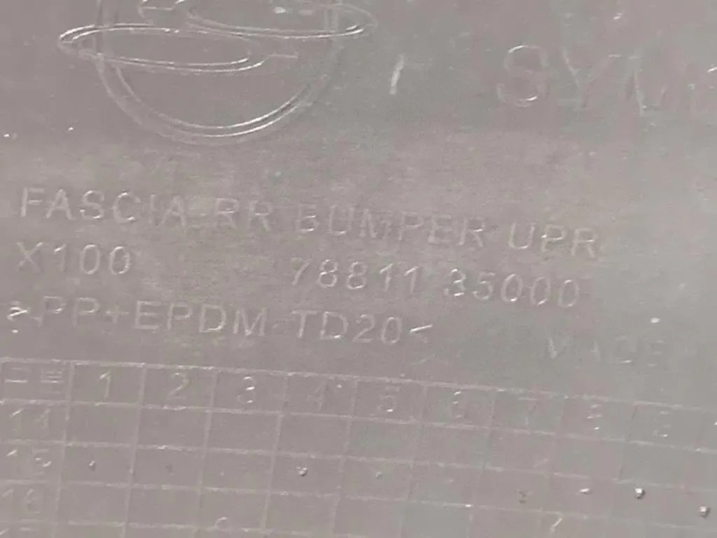 Paraurti POST 788AS35210 Ssangyong Tivoli 2015