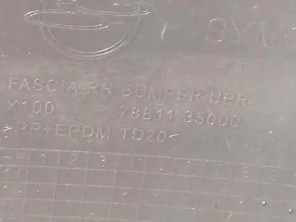 Paraurti POST 788AS35210 Ssangyong Tivoli 2015