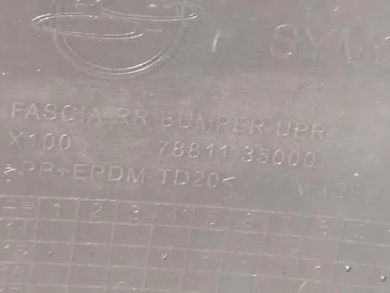 Paraurti POST 788AS35210 Ssangyong Tivoli 2015