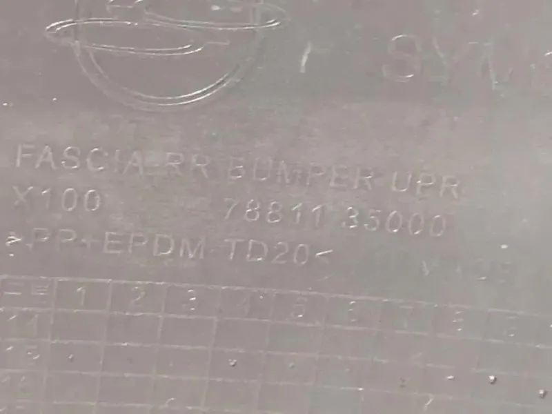 Paraurti POST 788AS35210 Ssangyong Tivoli 2015