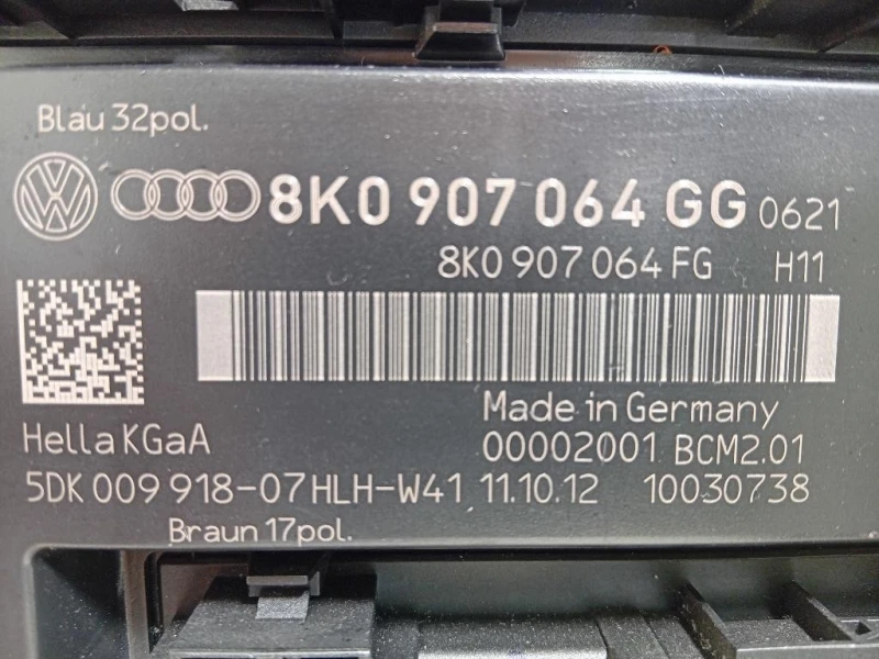 Centralina Comfort 8K0907 064 GG Audi Q5 8RB 2012
