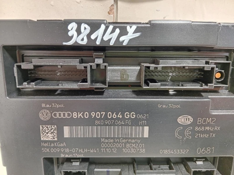 Centralina Comfort 8K0907 064 GG Audi Q5 8RB 2012