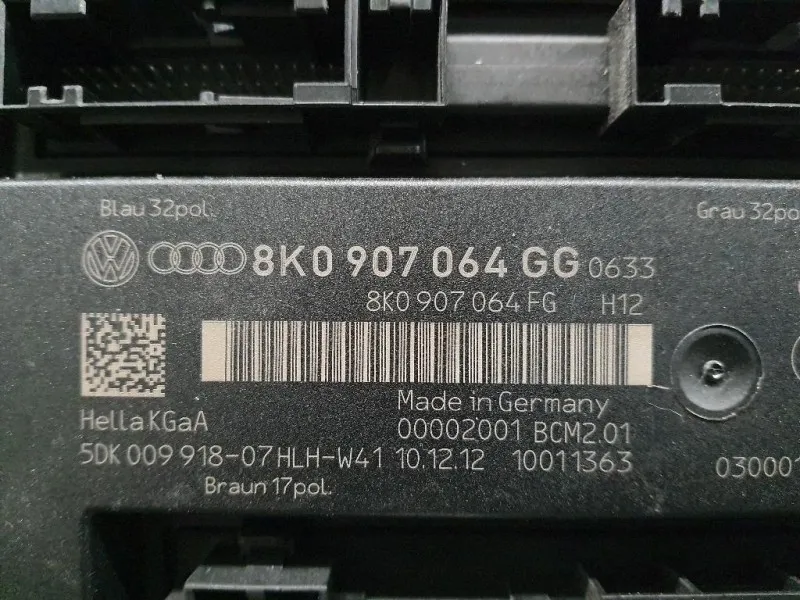 Centralina Comfort 8K0907064GG Audi Q5 8RB 2012