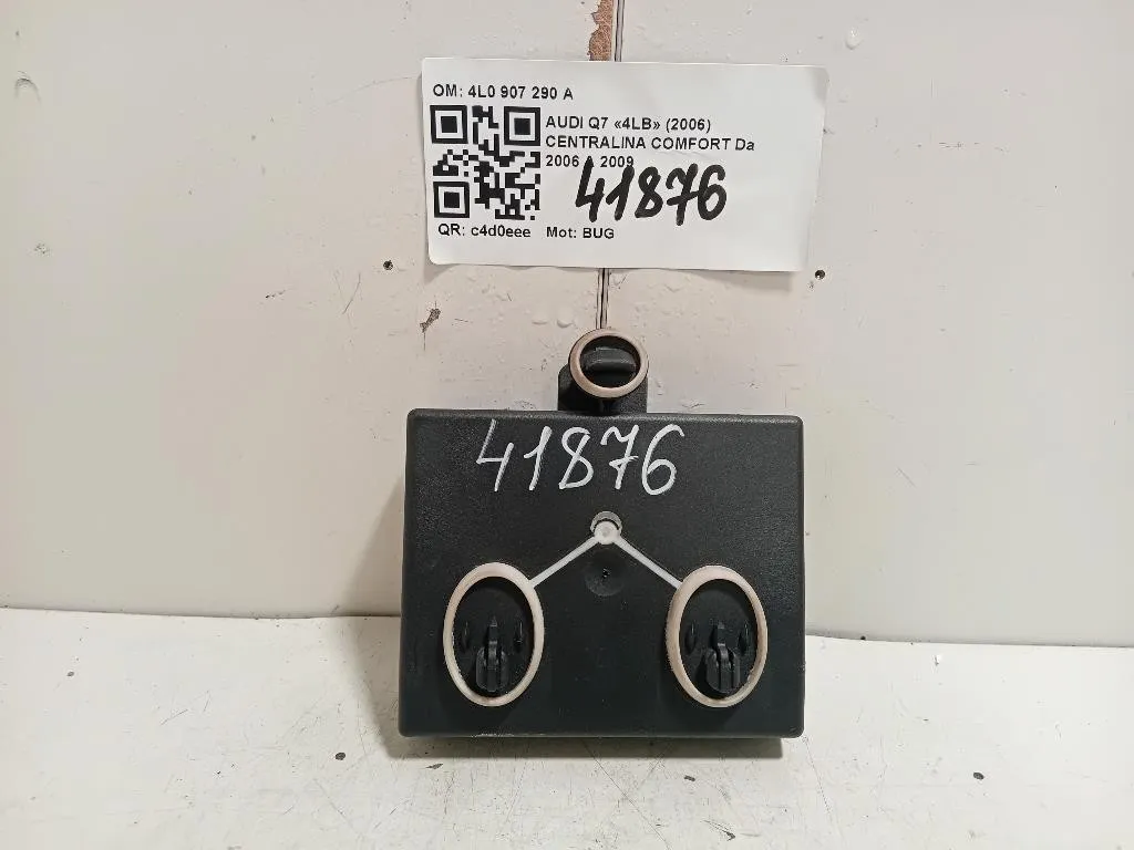 Centralina Comfort 4L0 907 290 A Audi Q7 4LB 2006