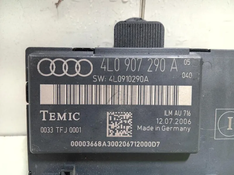 Centralina Comfort 4L0 907 290 A Audi Q7 4LB 2006