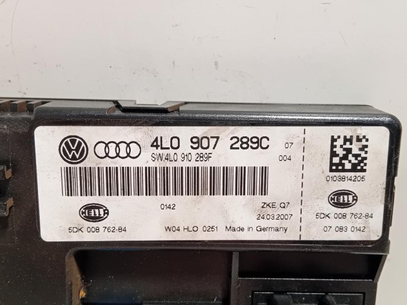 Centralina Comfort 4L0907289C Audi Q7 4LB 2006