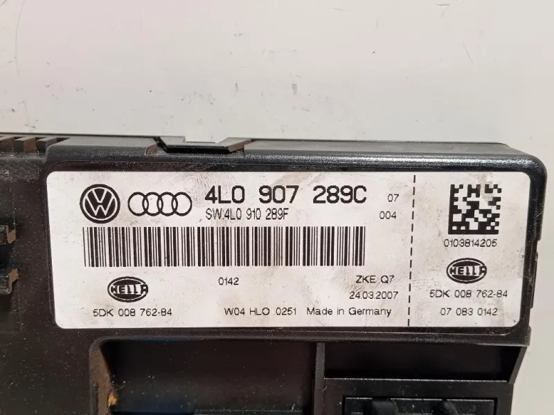 Centralina Comfort 4L0907289C Audi Q7 4LB 2006
