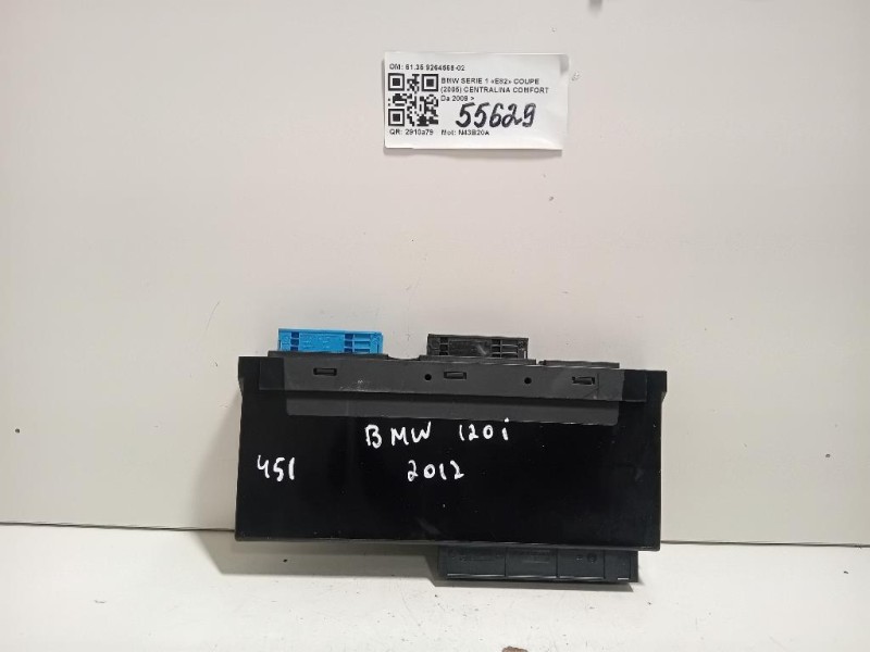 Centralina Comfort 6135 9264568-02 Bmw Serie 1 E82 Coupe 2005
