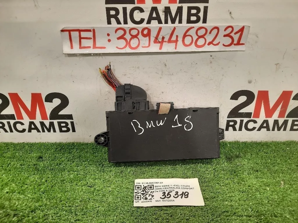 Centralina Comfort 6135-9262361-01 Bmw Serie 1 E82 Coupe 2005