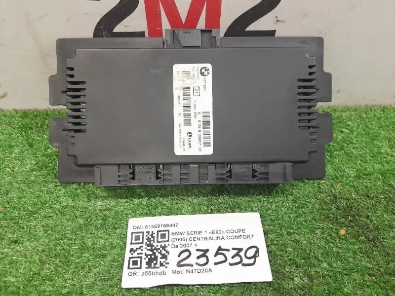 Centralina Comfort 61359159807 Bmw Serie 1 E82 Coupe 2005