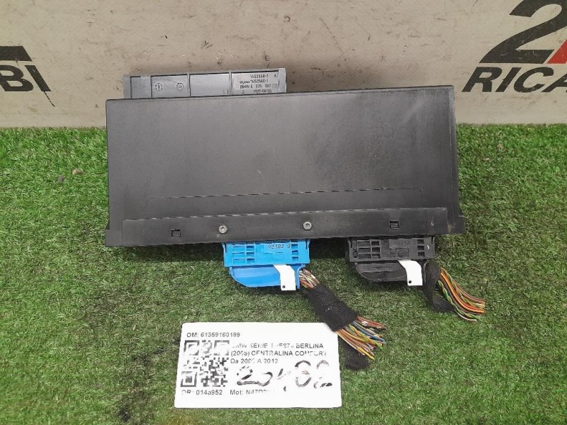 Centralina Comfort 61359160189 Bmw Serie 1 E87 Berlina 2005