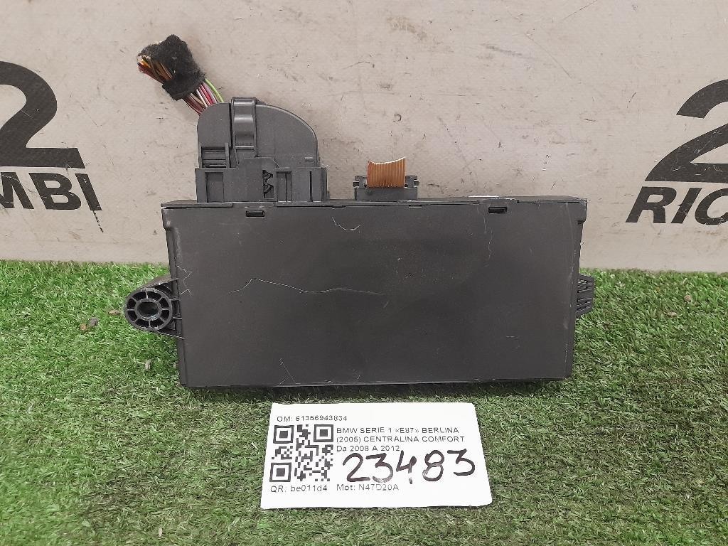 Centralina Comfort 61356943834 Bmw Serie 1 E87 Berlina 2005