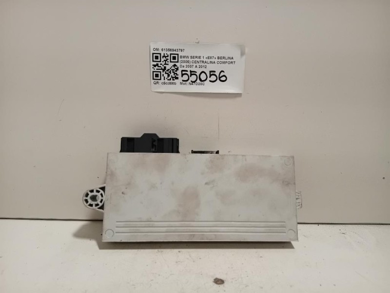 Centralina Comfort 61356943797 Bmw Serie 1 E87 Berlina 2005