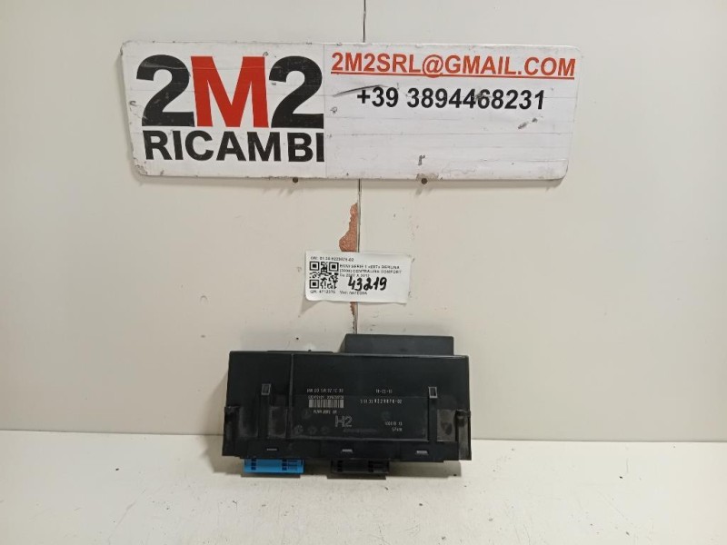Centralina Comfort 6135 9229878-02 Bmw Serie 1 E87 Berlina 2005