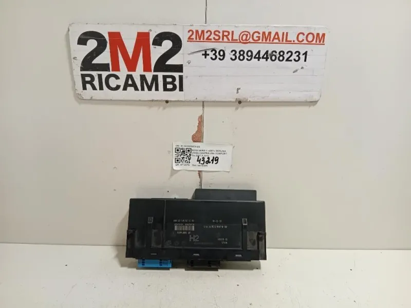 Centralina Comfort 6135 9229878-02 Bmw Serie 1 E87 Berlina 2005