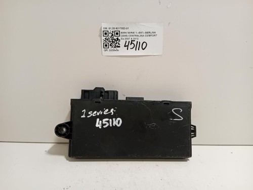 Centralina Comfort 6135-9217853-01 Bmw Serie 1 E87 Berlina 2005
