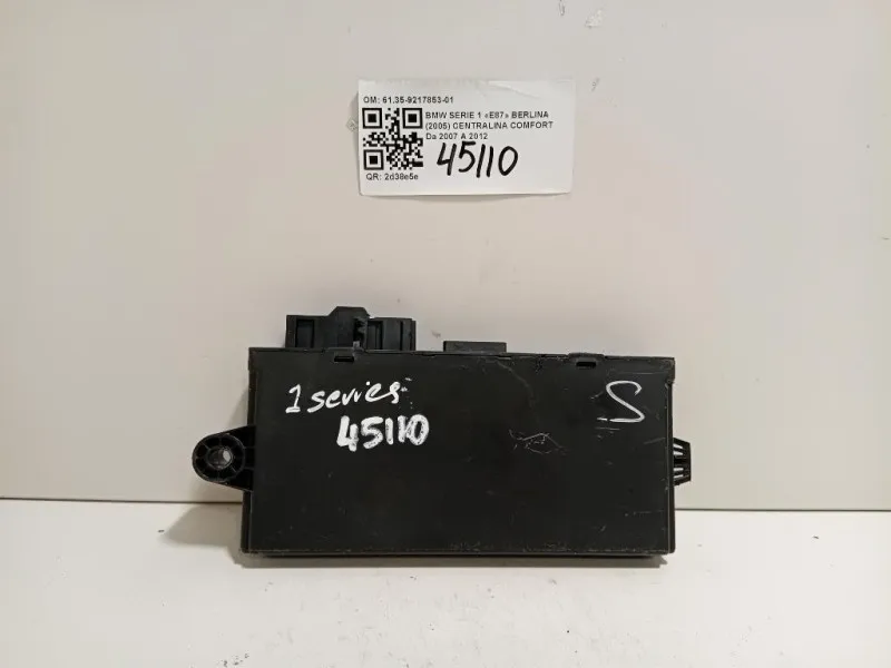 Centralina Comfort 6135-9217853-01 Bmw Serie 1 E87 Berlina 2005