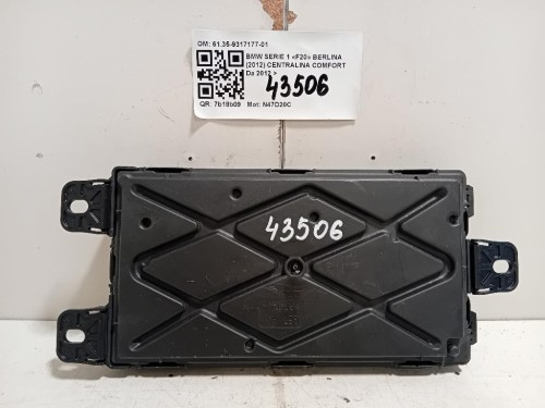 Centralina Comfort 6135-9317177-01 Bmw Serie 1 F20 Berlina 2012