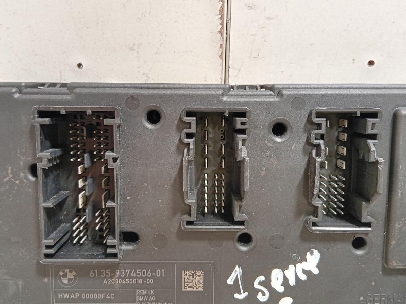 Centralina Comfort 9374506-02 Bmw Serie 1 F20 Berlina 2012