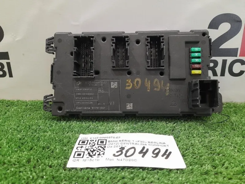 Centralina Comfort 6135-9866978-02 Bmw Serie 1 F20 Berlina 2012