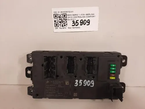 Centralina Comfort 6135-9329702-01 Bmw Serie 1 F20 Berlina 2012