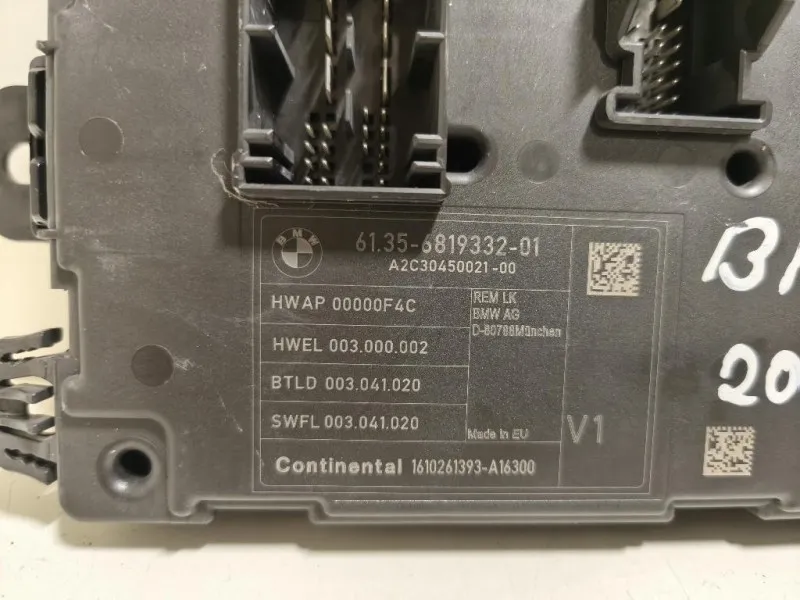 Centralina Comfort A2C30450021 Bmw Serie 1 F20 Berlina 2015