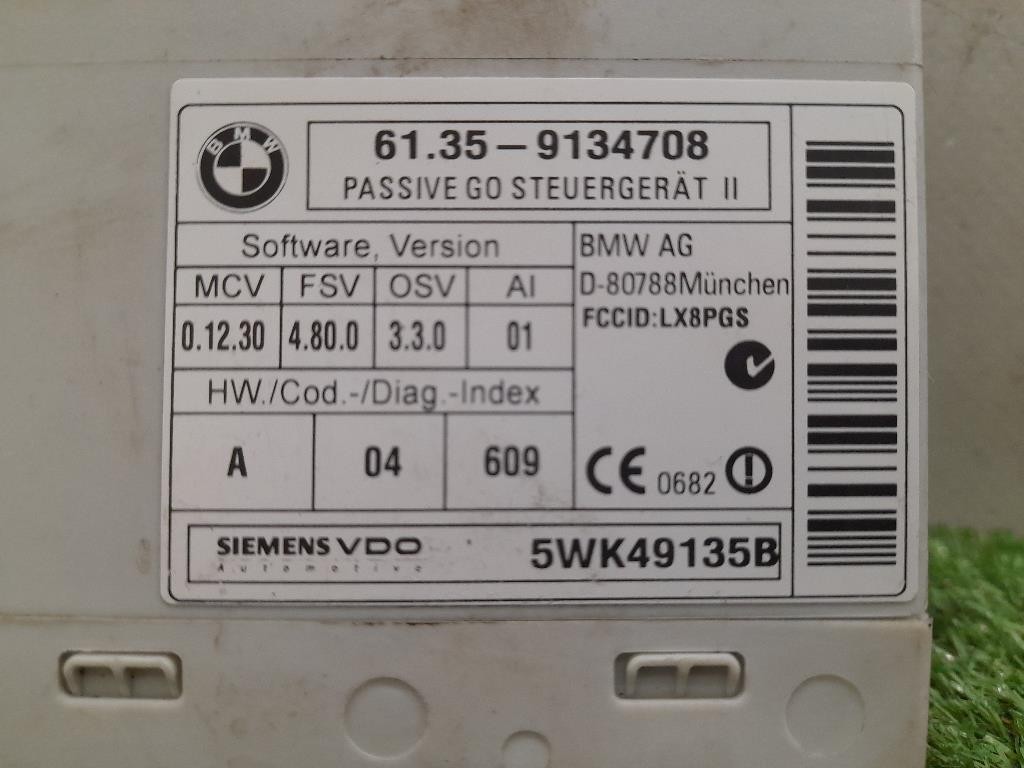 Centralina Comfort 61359134708 PASSIVE GO Bmw Serie 3 E90 Berlina 2005