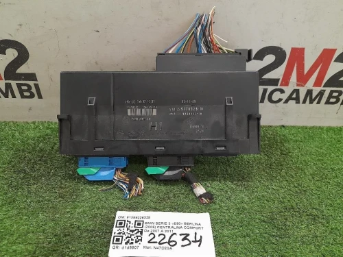 Centralina Comfort 61359226328 Bmw Serie 3 E90 Berlina 2005