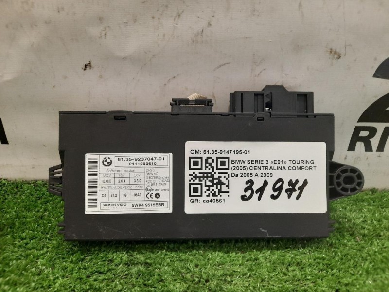Centralina Comfort 6135-9147195-01 Bmw Serie 3 E91 Touring 2005