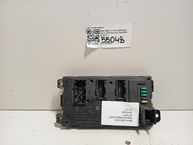 Centralina Comfort 6135937450601 Bmw Serie 3 F30 Berlina 2012