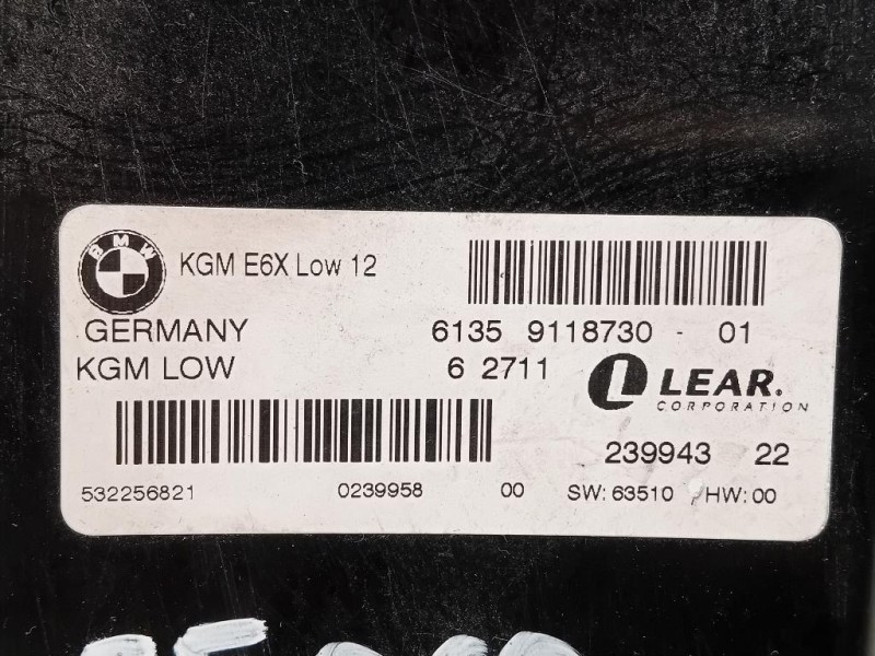 Centralina Comfort 6135911873001 Bmw Serie 5 E60 Berlina 2004