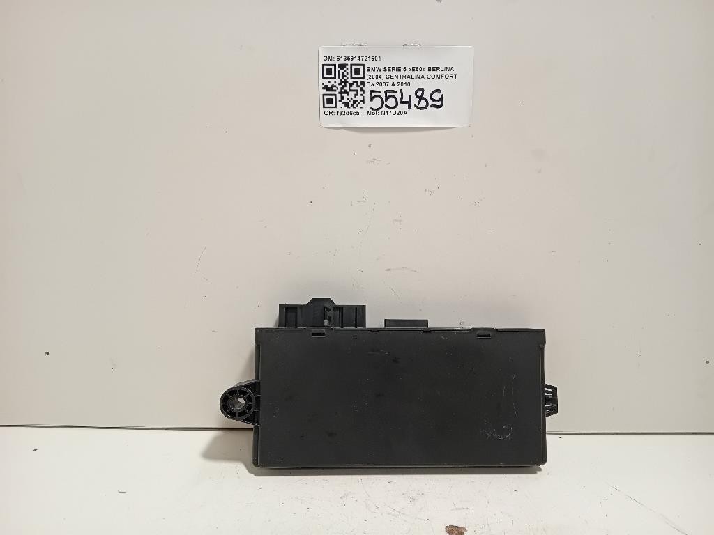 Centralina Comfort 6135914721601 Bmw Serie 5 E60 Berlina 2004