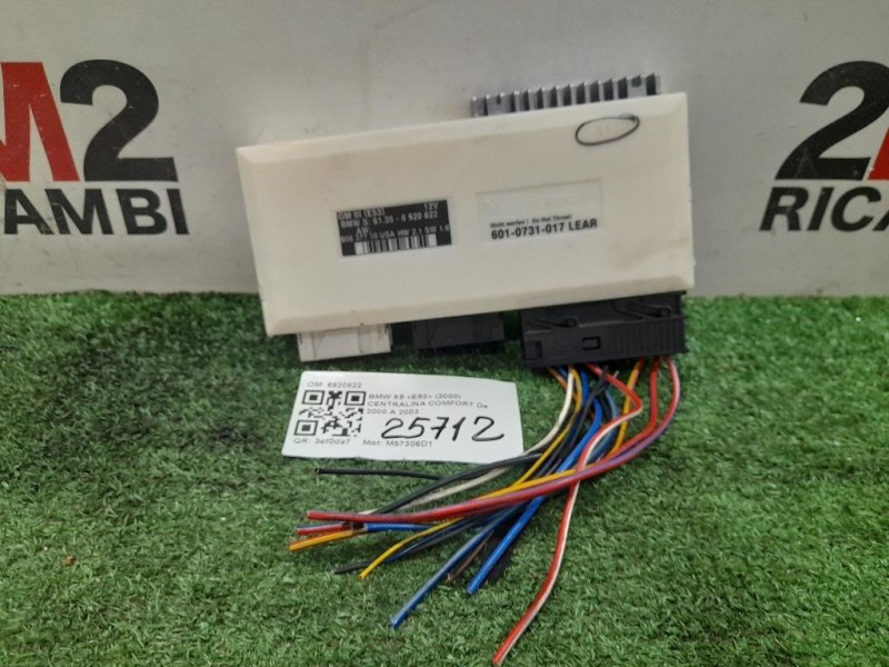 Centralina Comfort 6920822 Bmw X5 E53 2000