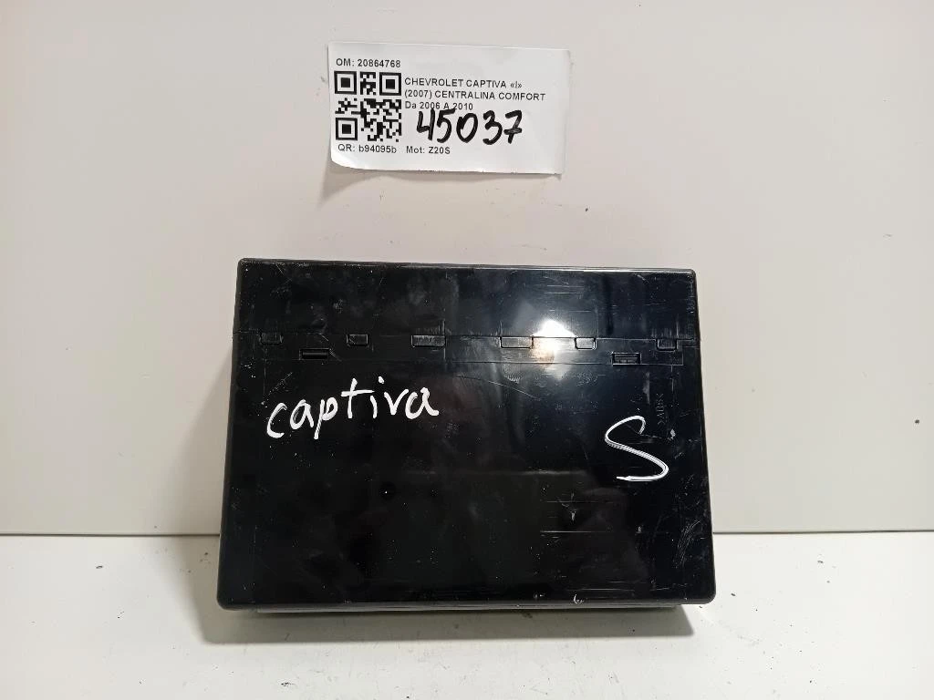 Centralina Comfort 20864768 Chevrolet Captiva I 2007