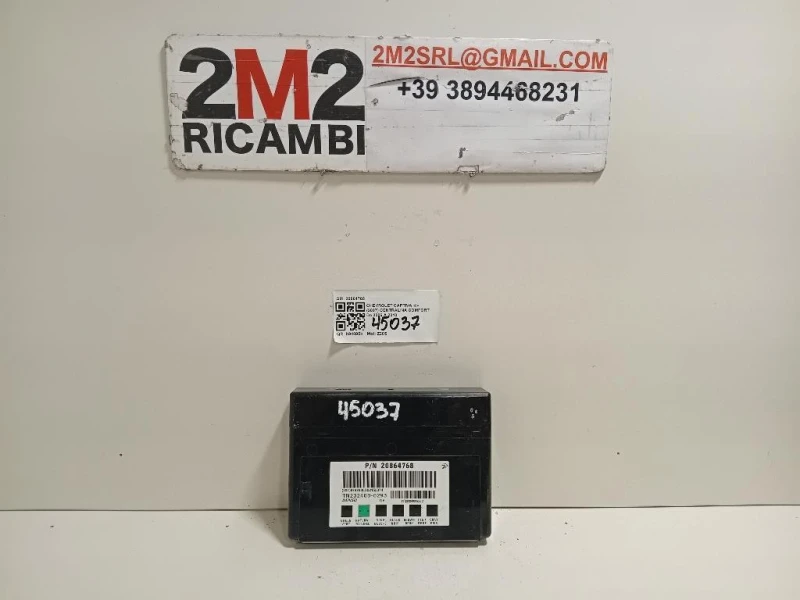 Centralina Comfort 20864768 Chevrolet Captiva I 2007