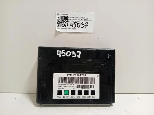 Centralina Comfort 20864768 Chevrolet Captiva I 2007