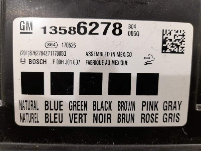 Centralina Comfort 13586278 Chevrolet Orlando 2011