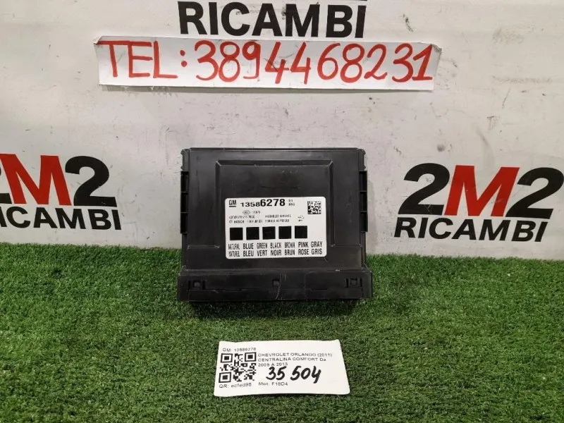 Centralina Comfort 13586278 Chevrolet Orlando 2011