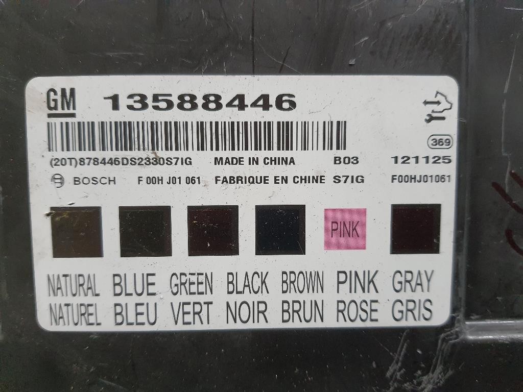 Centralina Comfort 13588446 Chevrolet Orlando 2011