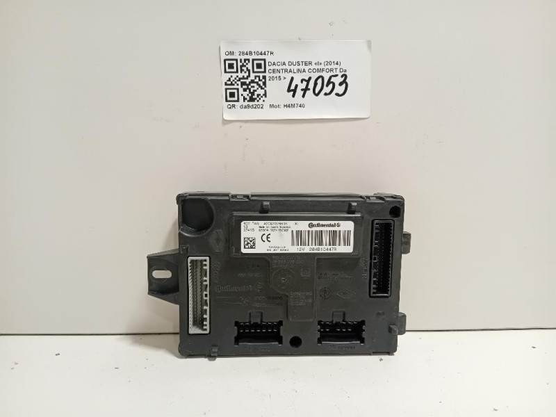 Centralina Comfort 284B10447R Dacia Duster I 2014