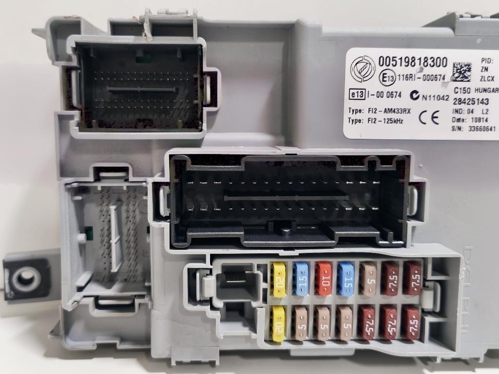 Centralina Comfort 00519818300 Fiat 500 II 2008