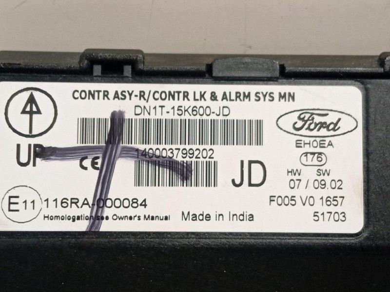 Centralina Comfort DN1T-15K600-JD Ford Ecosport 2017