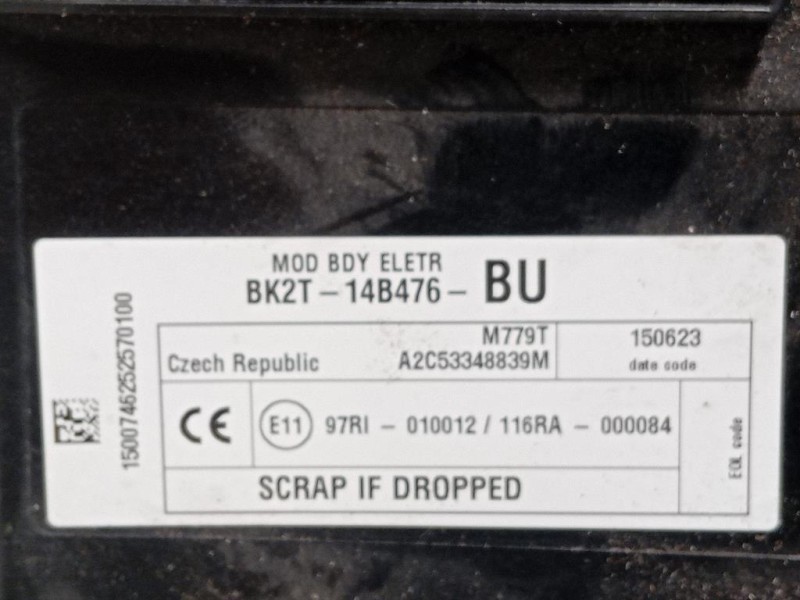 Centralina Comfort BK2T-14B476-BU Ford Transit Custom I 2013