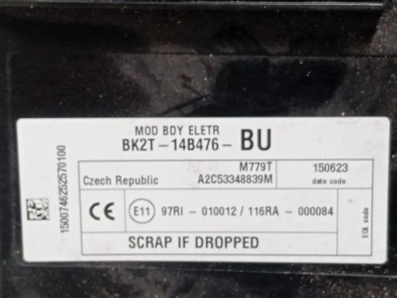 Centralina Comfort BK2T-14B476-BU Ford Transit Custom I 2013