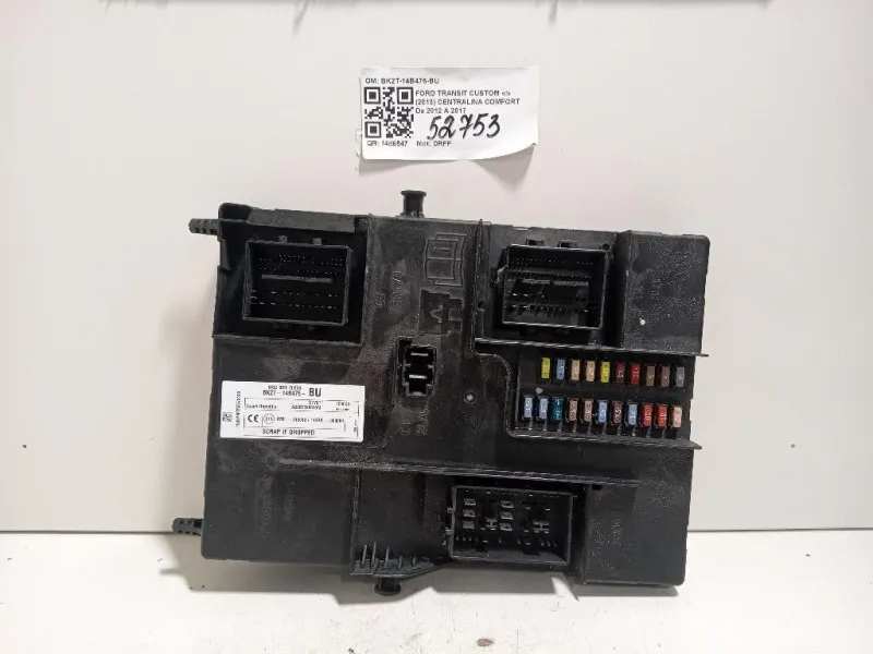 Centralina Comfort BK2T-14B476-BU Ford Transit Custom I 2013