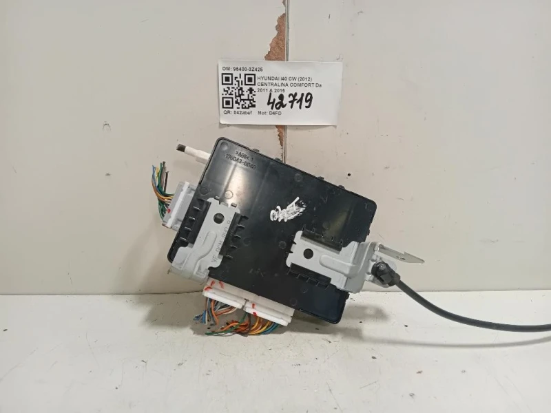 Centralina Comfort 95400-3Z425 Hyundai I40 CW 2012