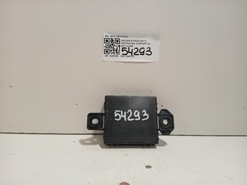 Centralina Comfort J9C3-19D118-AD Jaguar E-pace 2017
