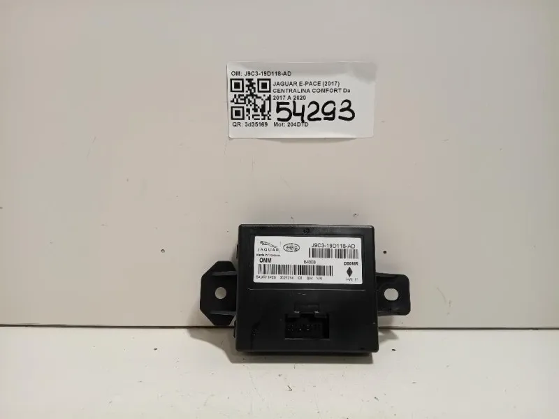 Centralina Comfort J9C3-19D118-AD Jaguar E-pace 2017