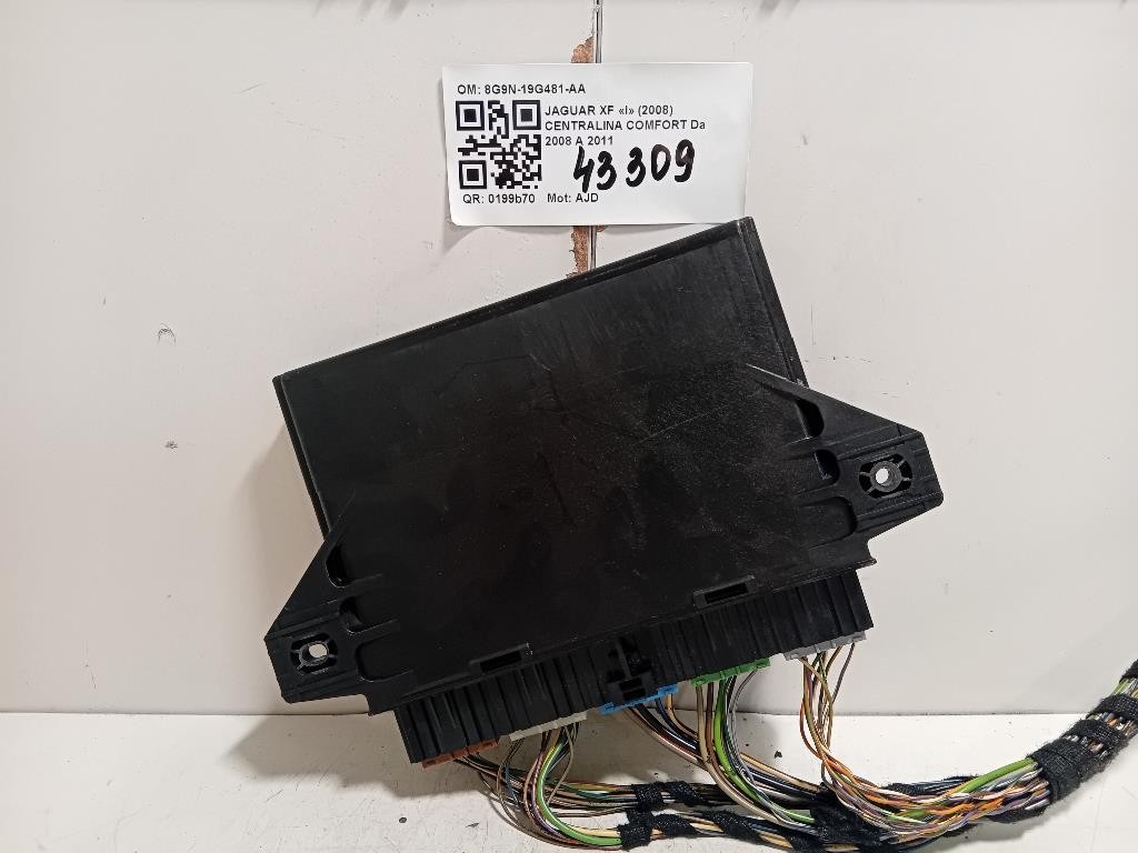 Centralina Comfort 8G9N-19G481-AA Jaguar XF I 2008